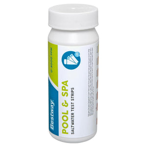 Trade Shop - Strisce Test Reattive Per Piscine Idromassaggi Spa Clorinatore Ad Acqua Salata 58767 -
