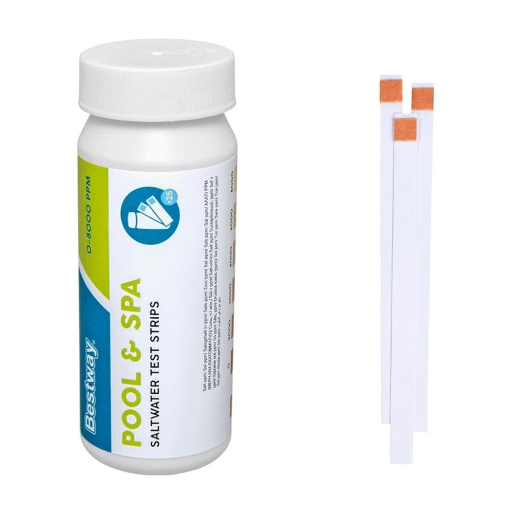 Trade Shop - Strisce Test Reattive Per Piscine Idromassaggi Spa Clorinatore Ad Acqua Salata 58767 -
