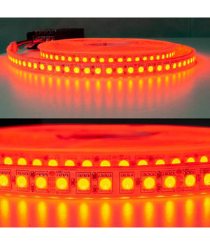 Striscia 600led Impermeabile Ip68 Dimmerabile Luce Multicolore Rgb 75w 24v Esterni         