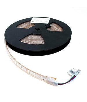 Striscia 600led Impermeabile Ip68 Dimmerabile Luce Multicolore Rgb 75w 24v Esterni         