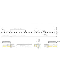 Striscia 980led 62w Cct Da 3000k A 6500k 24v Impermeabile Dimmerabile Bobina 5mt         