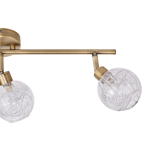 LÚZETE - STRISCIA A 3 LUCI IN PELLE QUINN