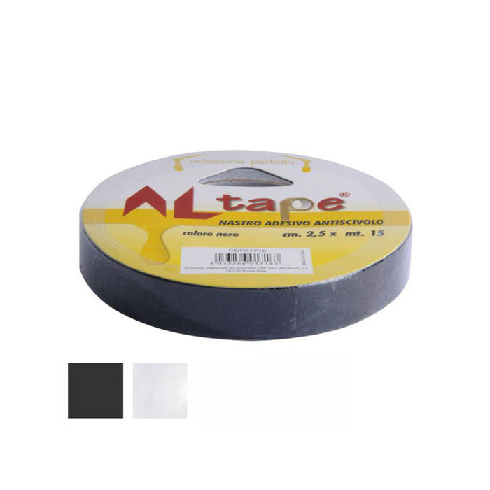 Striscia Antiscivolo 25 M 15 Nera Altape 01716