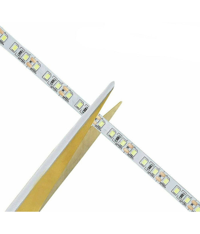 Striscia Led 2835 Strip 5mt Bobina Luce 3000k 4000k 6500k Blu Ip22 2835-12v         