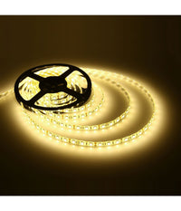 Striscia Led 5 Mt Smd5050 Bianco Caldo Freddo Naturale Neutra Impermeabile 12v  -bianco Caldo    1 Ampere  -