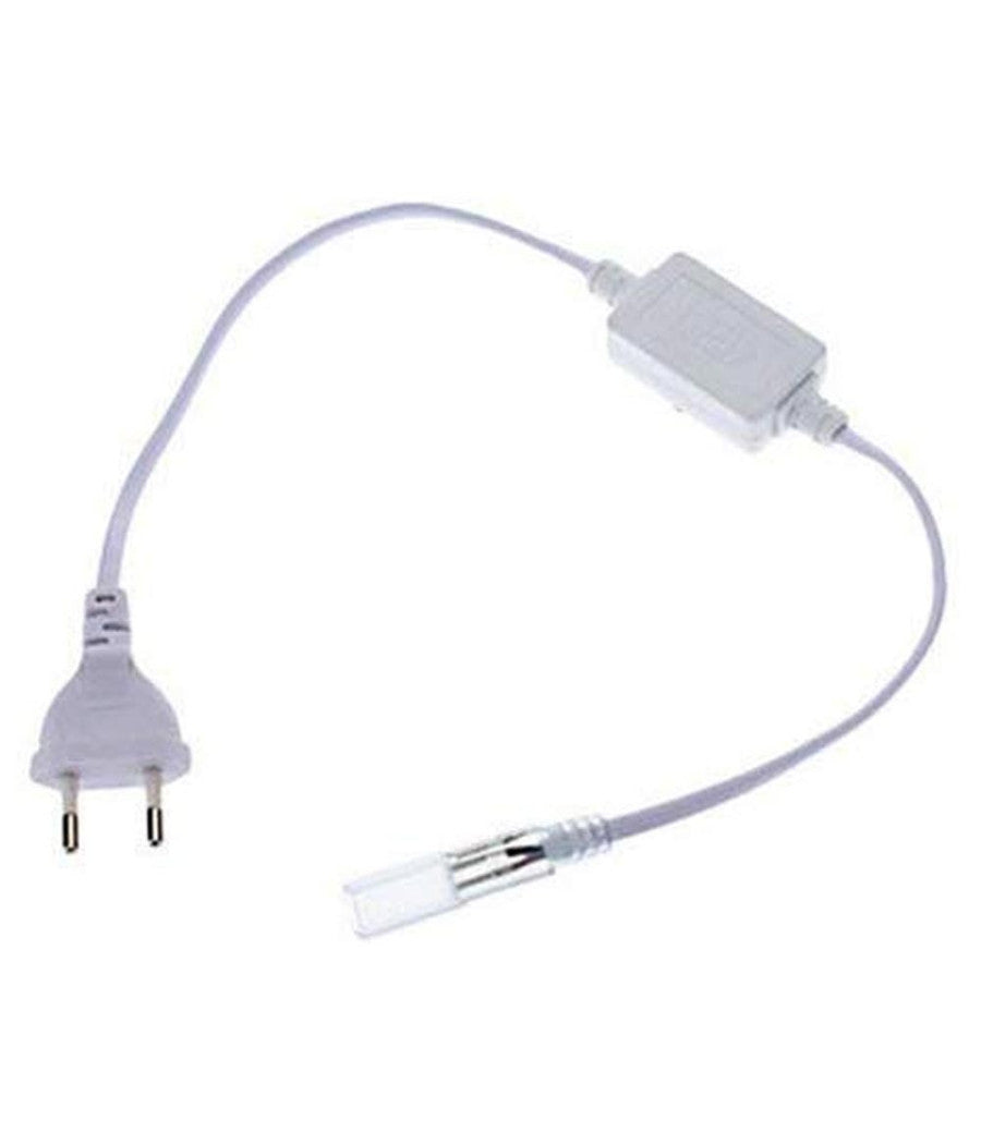 Striscia Led 5050 Flessibile Bobina 100mt Luce Bianco Freddo Esterno 220v         