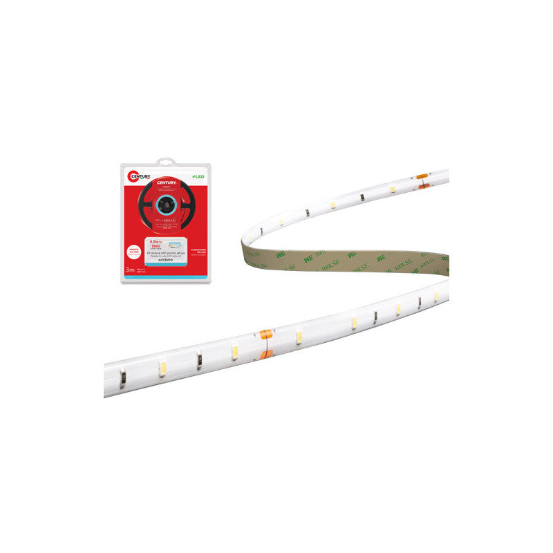 Striscia LED Accento 3 m 4,8 W/m 6000 K IP20 per interni – Century