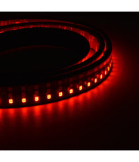 Striscia Led Autoadesiva Illuminazione Rossa Gialla Bianca 1.5mt Auto Q-led2800         