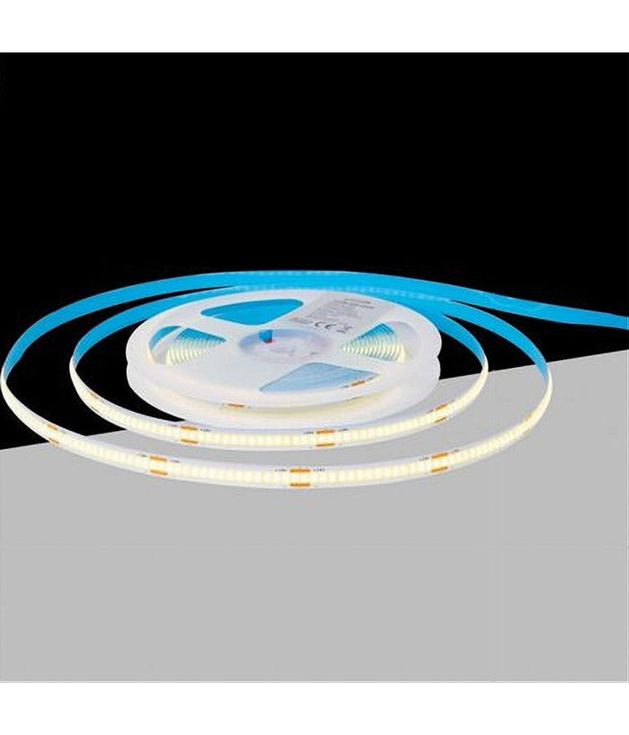 Striscia Led Cob Bobina 5mt Flessibile Dc 24v Varie Temperature Colore Cob-24v-320         
