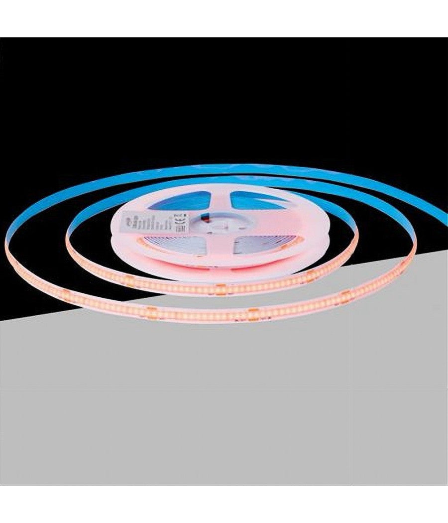 Striscia Led Cob Bobina 5mt Flessibile Dc 24v Varie Temperature Colore Cob-24v-320         