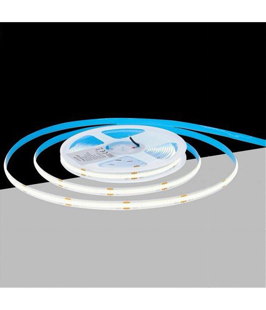 Striscia Led Cob Bobina 5mt Flessibile Dc 24v Varie Temperature Colore Cob-24v-320         