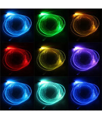 Striscia Led Illuminazione Decorativa Rgb Led Strip Neon 12v Per Auto Q-led2801         