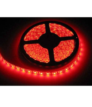Striscia Led Luminosa 5 Metri Flessibile Luce Rossa Led 5050 Per Illuminazioni         