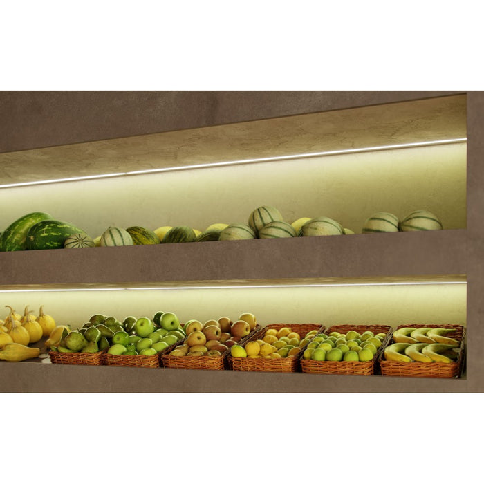 Striscia led per illuminare il banco alimenti di Frutta e verdura - Bobina da 5m 14,4W/M 90LM/W IP20 5000K