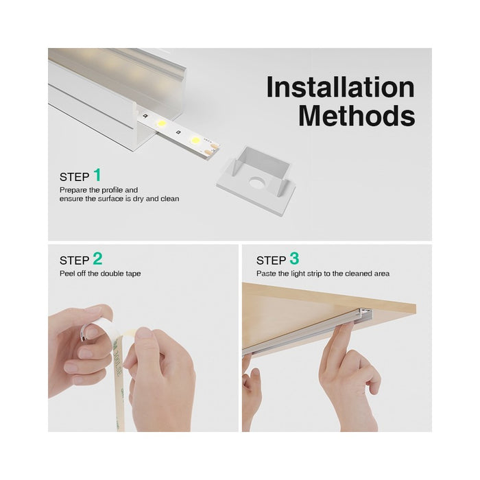 Striscia LED Professionale 50 Metri per interni - Luce Naturale 4000K, 24V, 1375 lm/mt, IP20 - Taglio 1.8 mm