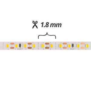Striscia LED Professionale 50 Metri per interni - Luce Naturale 4000K, 24V, 1375 lm/mt, IP20 - Taglio 1.8 mm