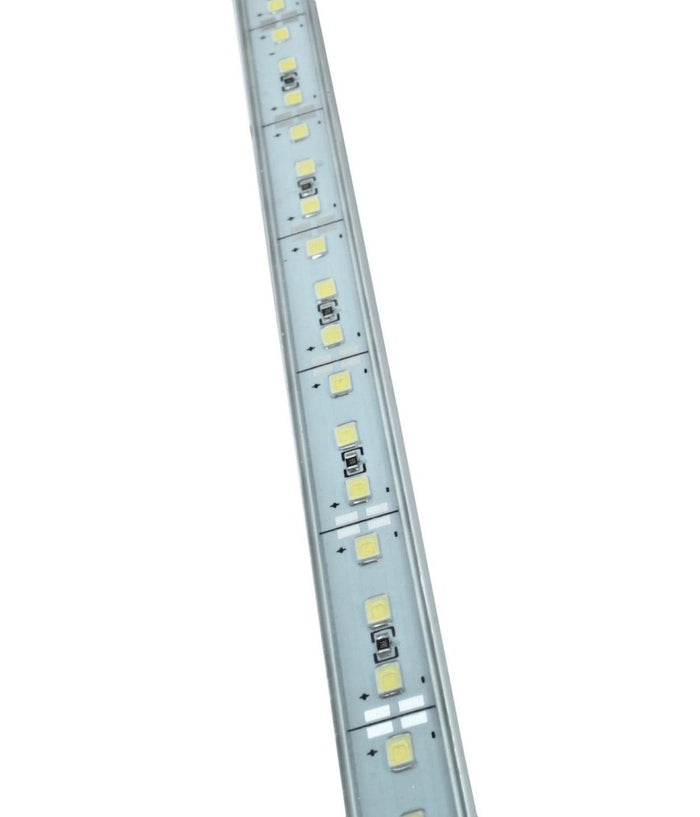 Striscia Led Profilo Barra Alluminio Impermeabile Ip67 1 Metro 72 Led 5630 18w         