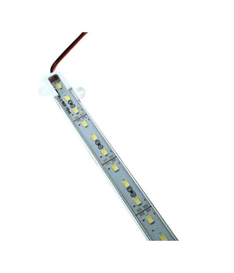 Striscia Led Profilo Barra Alluminio Impermeabile Ip67 1 Metro 72 Led 5630 18w         