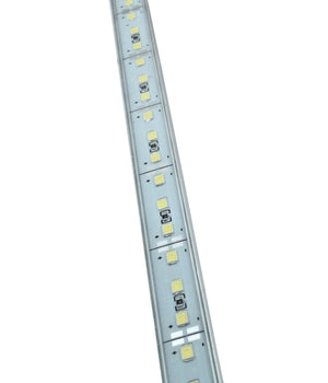 Striscia Led Profilo Barra Alluminio Impermeabile Ip67 1 Metro 72 Led 5630 18w  -bianco Freddo      -