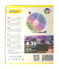 Striscia Led Rgb Usb 3 Metri Con Telecomando Q-dt30 5050 5v Ip67 Impermeabile         