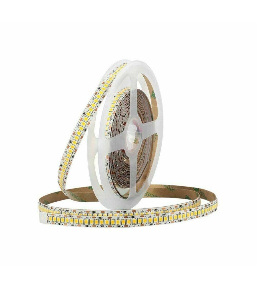 Striscia Led Smd 2835 Strip 5 Mt Bobina Luce Naturale Calda Fredda 2835 12v         