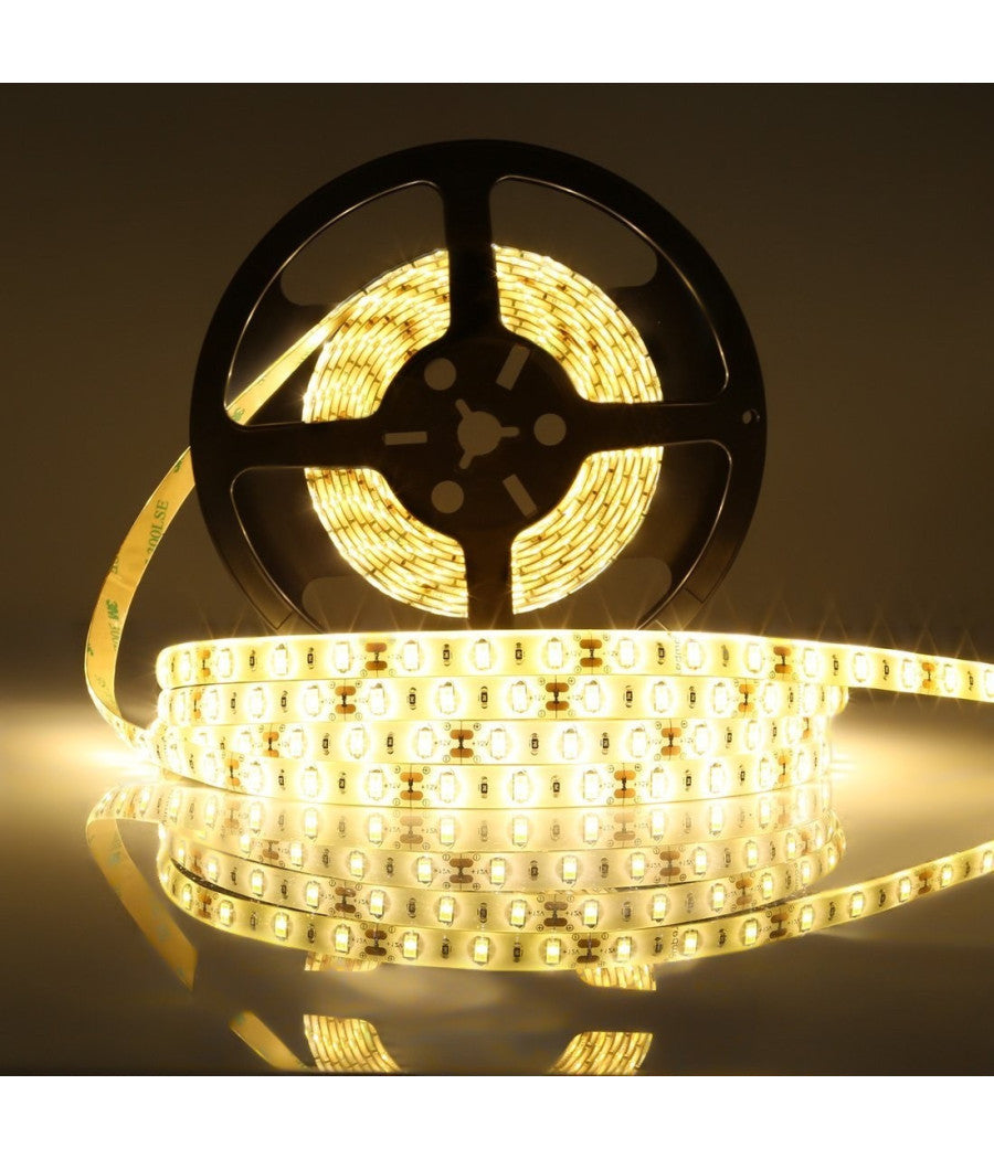 Striscia Led Smd 5050 5mt 300 Led Wisdom 5760 Lumen 14,4w/mt 72w Ip65         