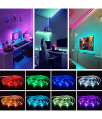 Striscia Led Smd5050 Ip20 12v 5 Mt Digitale Luce Rgb Telecomando W5050r-12-60-ic         