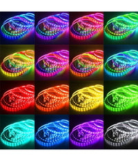 Striscia Led Smd5050 Ip20 12v 5 Mt Digitale Luce Rgb Telecomando W5050r-12-60-ic         