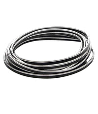 Striscia Profilo Decorativa Adesivo Cromato Cromata Argento Ws1180 Interno Auto         