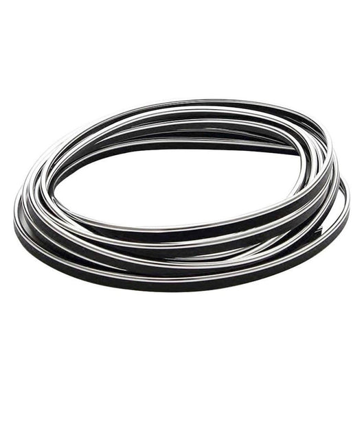 Striscia Profilo Decorativa Adesivo Cromato Cromata Argento Ws1180 Interno Auto         