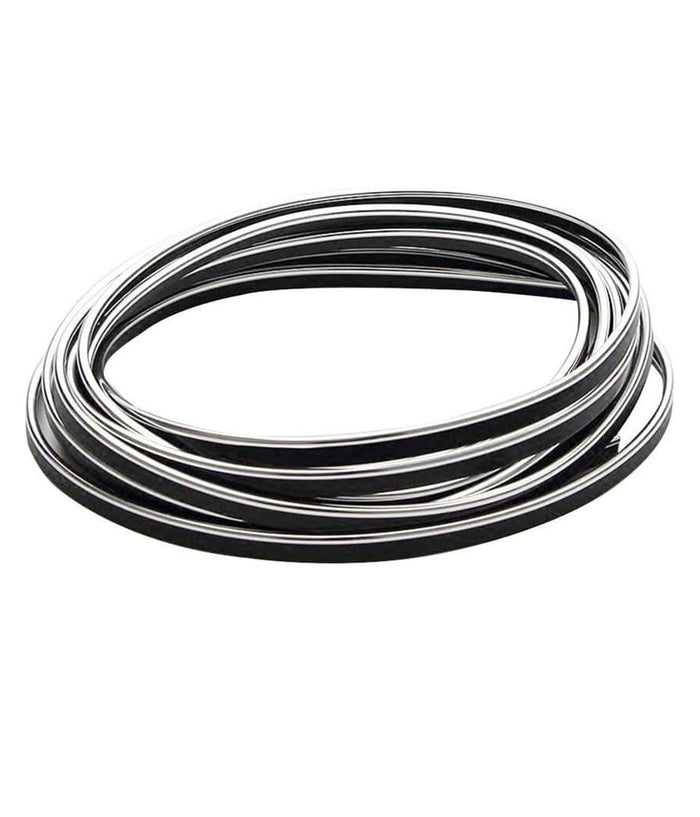 Striscia Profilo Decorativa Adesivo Cromato Cromata Argento Ws1180 Interno Auto         