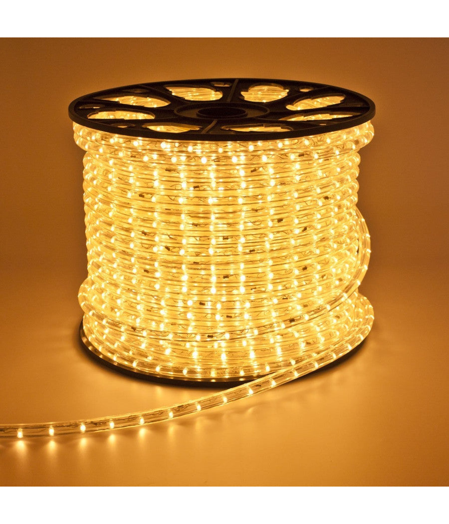 Striscia Strip Led A Metro Led Luce Fredda Calda Rgb Driver Incluso Per Esterno  -bianco Caldo -smd 3528     