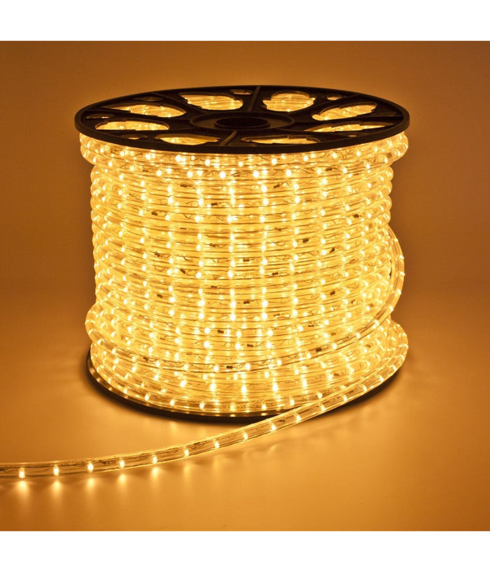 Striscia Strip Led A Metro Led Luce Fredda Calda Rgb Driver Incluso Per Esterno  -bianco Caldo -smd 3528     