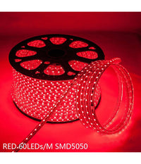 Striscia Strip Led A Metro Led Luce Fredda Calda Rgb Driver Incluso Per Esterno         