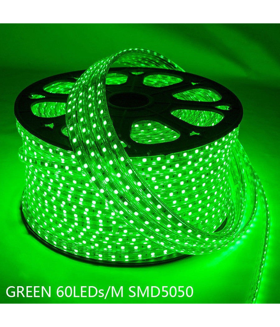 Striscia Strip Led A Metro Led Luce Fredda Calda Rgb Driver Incluso Per Esterno         