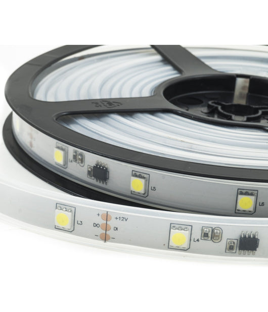 Striscia Strip Led Multieffect Smd 5050 150 Smd Flessibile Luce Colorata Ip 20  -blu      -