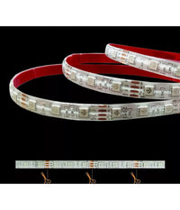 Striscia Strip Led Smd Rgb 5050 60d 12v 7w/m Ip55 Bobina 5 Metri 5050-d-rgb         