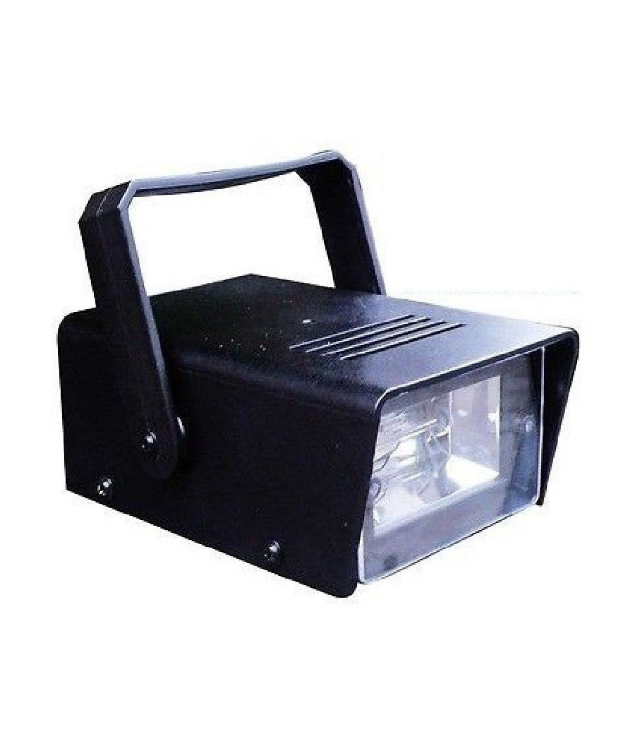 Strobo Discoteca Luce Effetto Flash Dj Disco Stroboscopica Mini Blu Rosso Giallo         