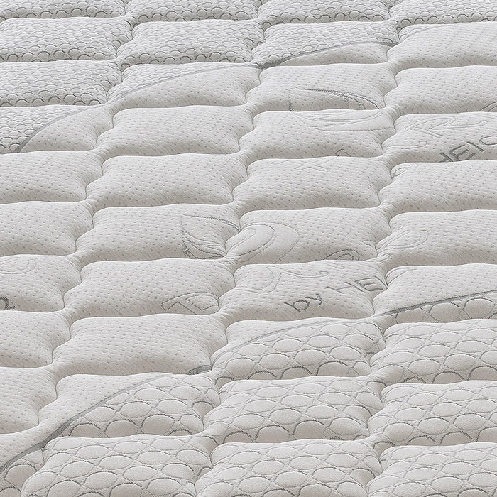 Materasso Singolo 80x190 a molle insacchettate, 5 cm memory foam, ortopedico, 1600 molle insacchettate, 9 zone di comfort