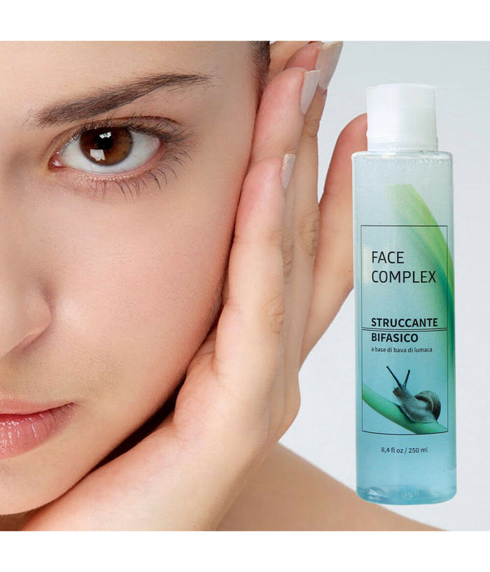 Struccante Bifasico Alla Bava Di Lumaca Elimina Ogni Traccia Di Trucco Make Up         