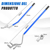 Strumento di montaggio e smontaggio pneumatici cambia gomme da 44 a 62cm, Strumenti per riparazione auto Blu-Accessori per veicoli