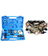 Strumento Bloccaggio Pompa Cilindro Catena Distribuzione Motore Diesel Common Rail         