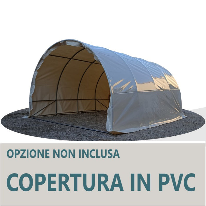 Struttura Serra Easy 3,5x10m tunnel ad archi