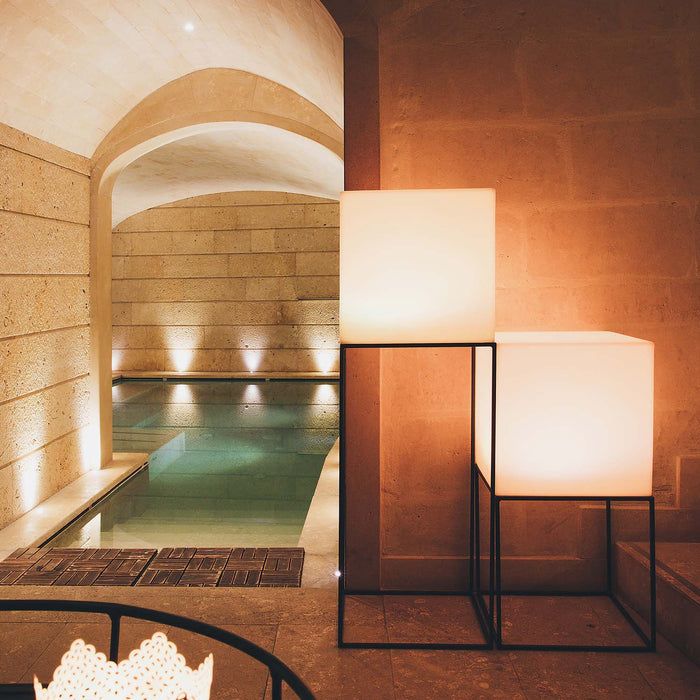 Struttura Metallica Verniciata H 80 per Vasi Cube Youcube e Matera