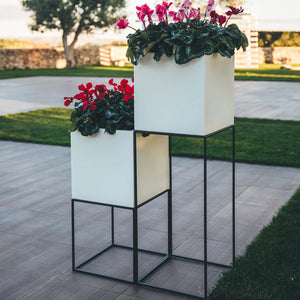 Struttura Metallica Verniciata H 80 per Vasi Cube Youcube e Matera