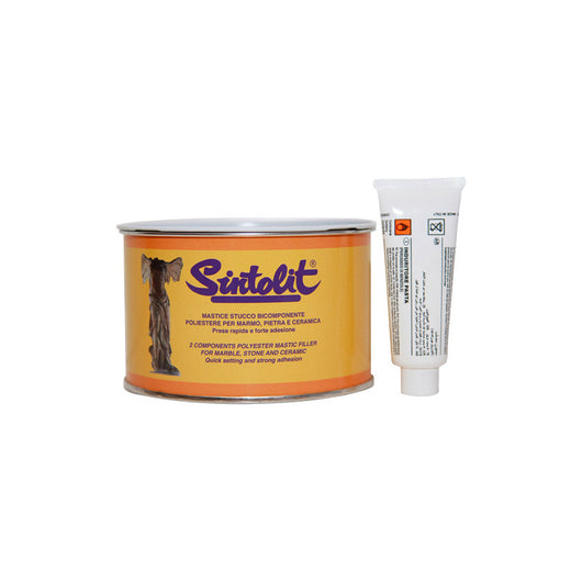 Stucco bicomponente per marmo Paglierino Verde 1,5 kg – riparazioni rapide – Sintolit