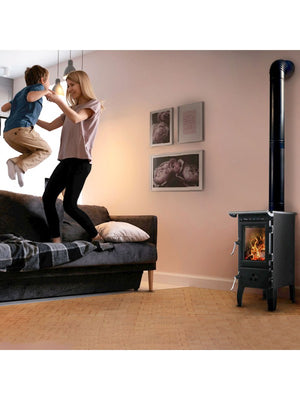Stufa a legna a libera installazione - 304 Base