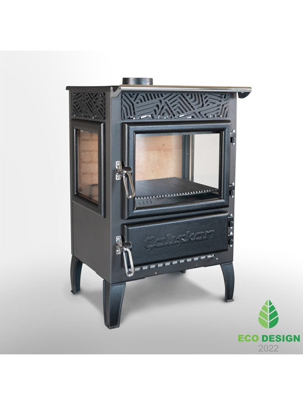 Stufa a legna a libera installazione - 305 3D