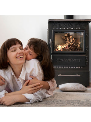 Stufa a legna a libera installazione - 305 3D-BOX