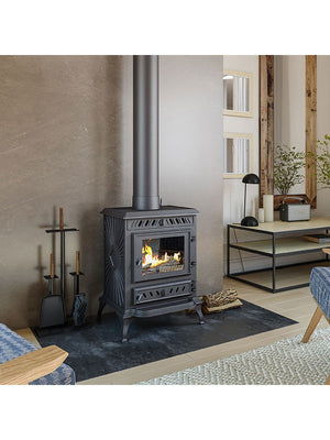 Stufa a legna a libera installazione - P3 (7,4 KW) ECO